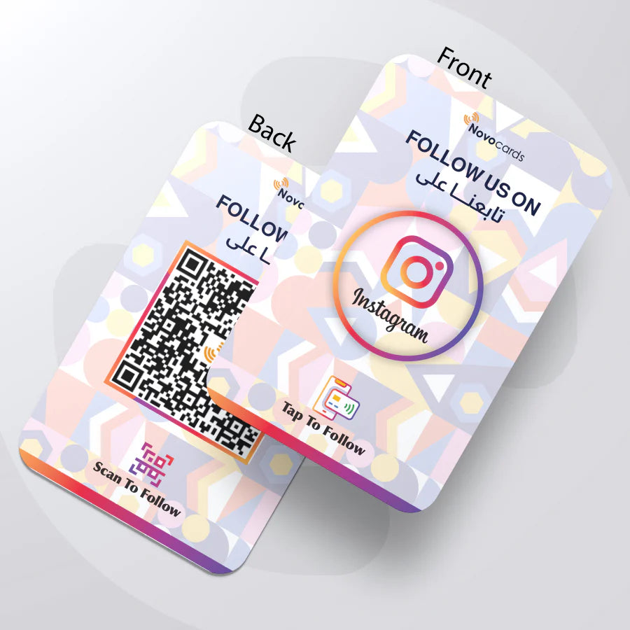 nfc instagram card