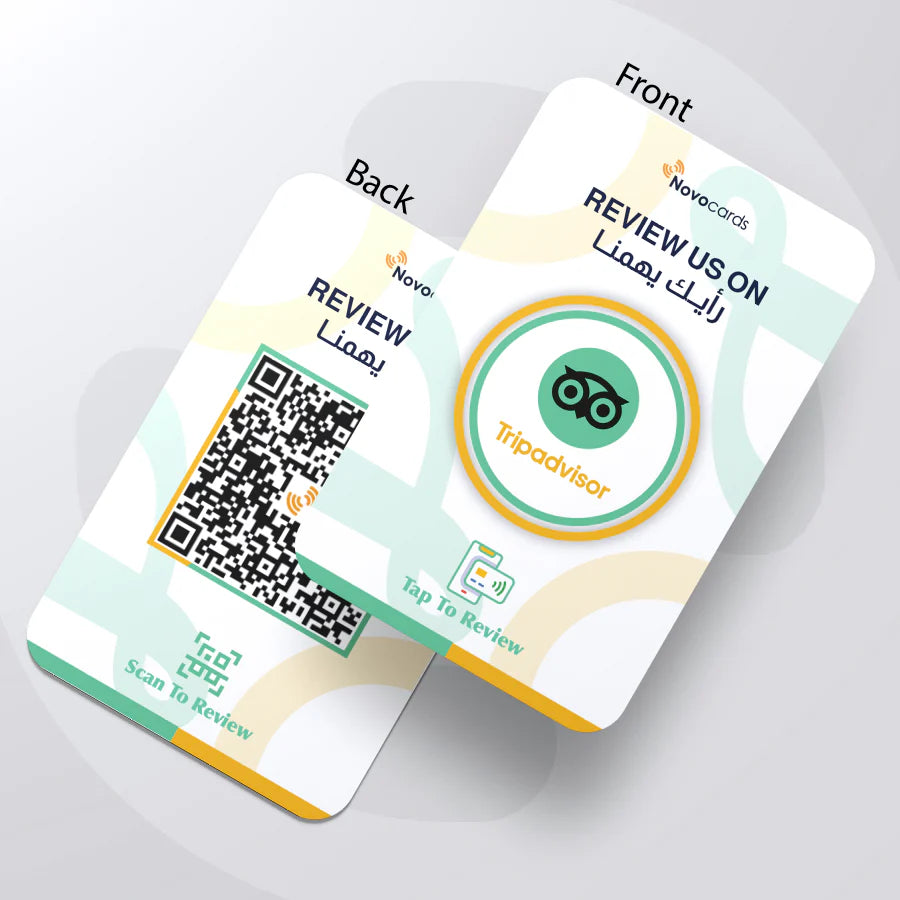 nfc tripadvisor review card